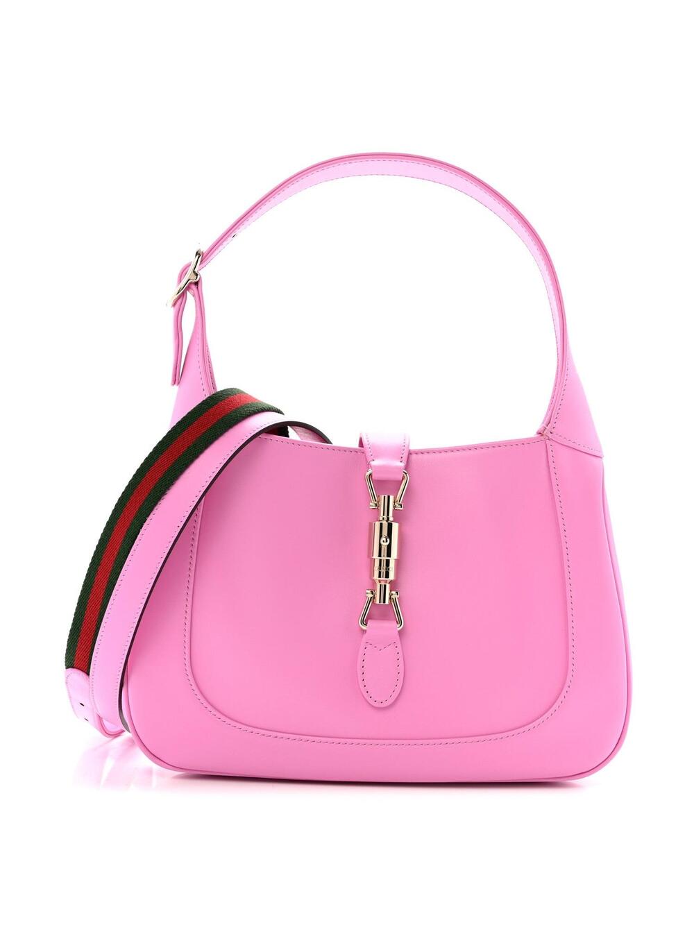 Gucci Ancora Calfskin Web Medium Jackie #373366G18B